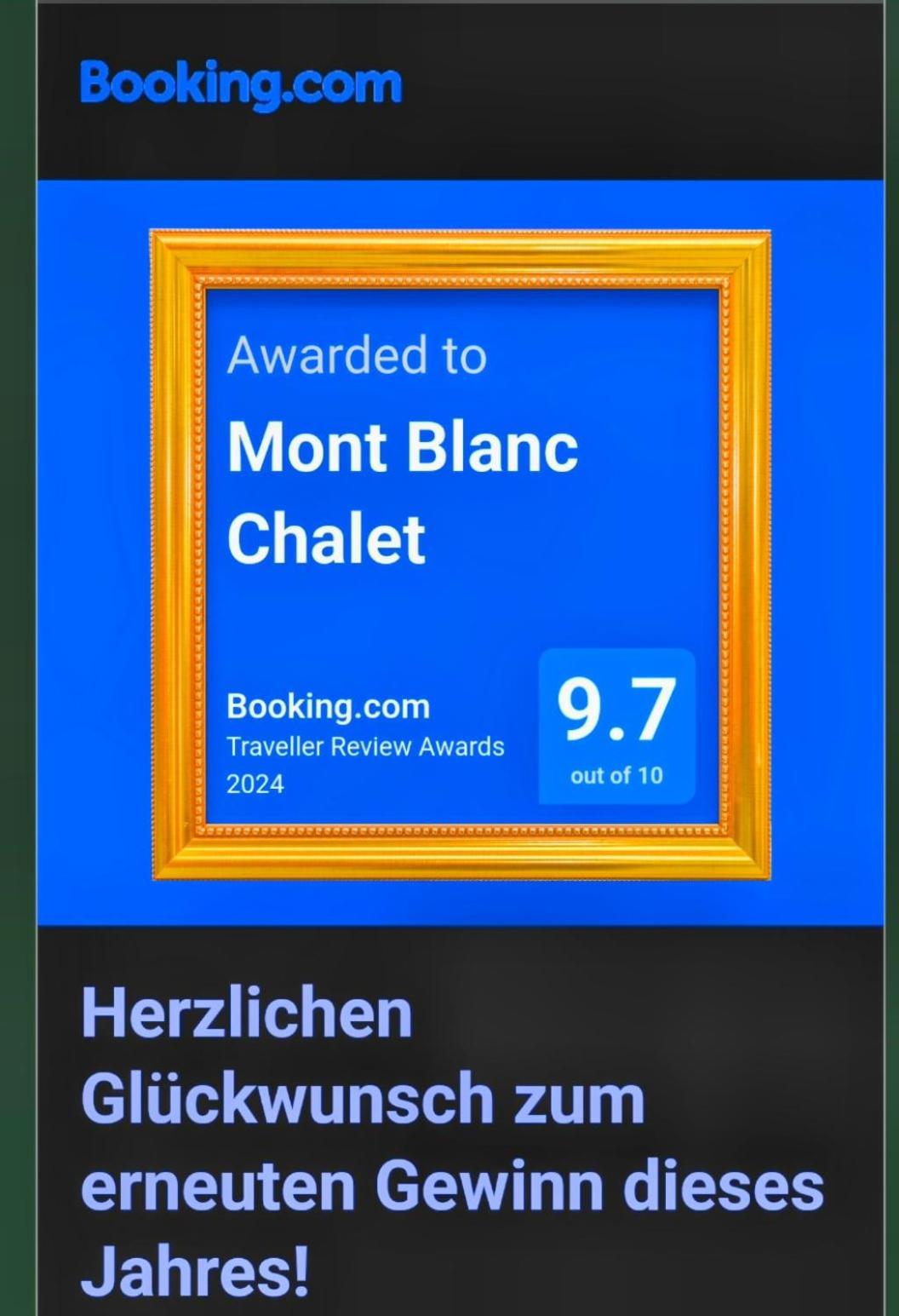 Mont Blanc Chalet Villa Grandevent Eksteriør bilde